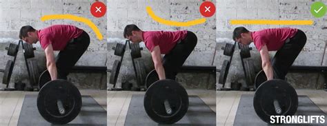 barbell row stronglifts|The Bent.